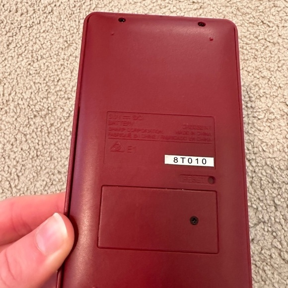 Retro Sharp Calculator with Cover - Picture 8 of 9